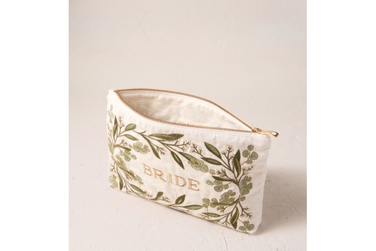 Olive Bride Everyday Pouch